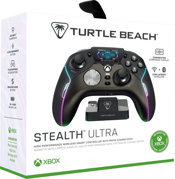 Τηλεχειριστήριο TRITON Turtle Beach Stealth Ultra Μαύρο, Γκρι USB Gamepad Αναλογικό/Ψηφιακό PC, Xbox, Xbox One, Xbox Series X