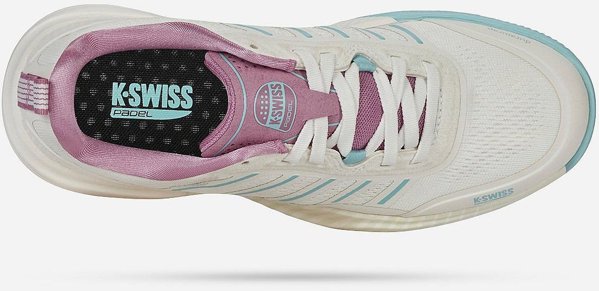 Παπούτσια padel για γυναίκες K-SWISS ULTRA COURT PADEL λευκό/λιλά EU40