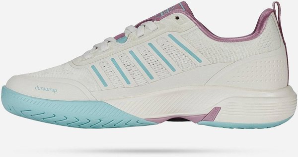 Παπούτσια padel για γυναίκες K-SWISS ULTRA COURT PADEL λευκό/λιλά EU40