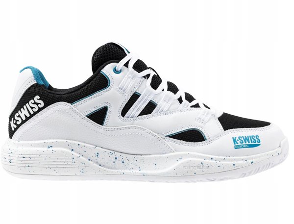 Παπούτσια padel για άνδρες K-SWISS TURA TEAM PADEL λευκό/μαύρο EU42