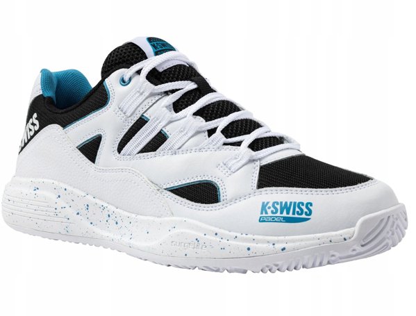 Παπούτσια padel για άνδρες K-SWISS TURA TEAM PADEL λευκό/μαύρο EU42