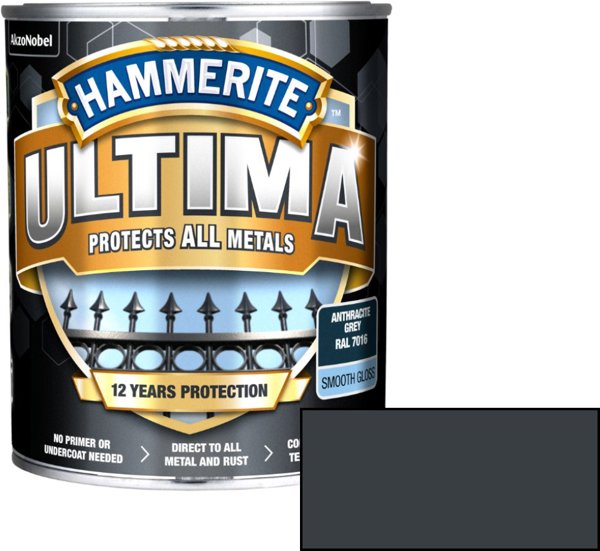 ΧΡΩΜΑ ULTIMA ΛΕΙΑ ΑΝΘΡΑΚΙ 2.2L