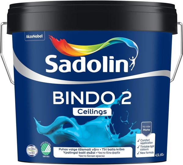 ΧΡΩΜΑ BINDO 2 BW 4.5L