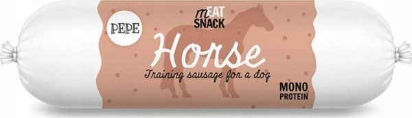 Paka Zwierzaka PEPE Λουκάνικο Horse (κρέας αλόγου) 200g