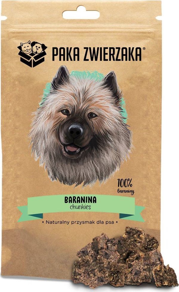 Paka Zwierzaka Λιχουδιές Stripsy Chunkies Αρνί 100% 70g
