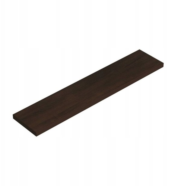 Επιτοίχιο ράφι Velano 118x23.5 cm, σκούρο καφέ