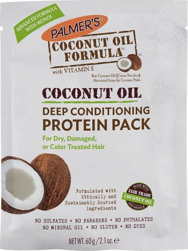Palmer's Coconut Oil Formula Deep Conditioner Θεραπεία Πρωτεΐνης για τα Μαλλιά, 60g