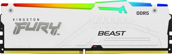 Μνήμη Kingston Fury Beast RGB, DDR5, 32 GB, 6400MHz, CL32 (KF564C32BWEAK2-32)