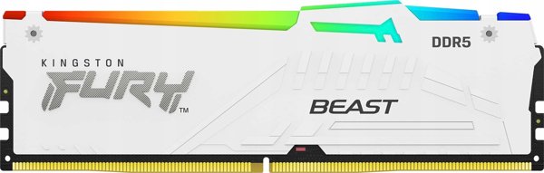 Μνήμη Kingston Fury Beast RGB, DDR5, 32 GB, 6000MHz, CL30 (KF560C30BWEA-32)