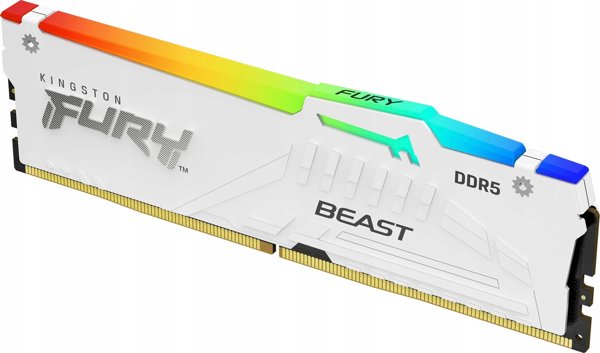 Μνήμη Kingston Fury Beast RGB, DDR5, 32 GB, 6000MHz, CL30 (KF560C30BWEA-32)