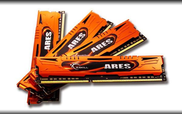 Μνήμη G.Skill Ares, DDR3, 32 GB, 1600MHz, CL10 (F3-1600C10Q-32GAO)