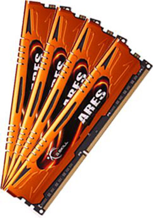 Μνήμη G.Skill Ares, DDR3, 32 GB, 1600MHz, CL10 (F3-1600C10Q-32GAO)