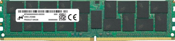 Μνήμη Micron DDR4, 64 GB, 3200MHz, CL22 (MTA36ASF8G72LZ-3G2R)