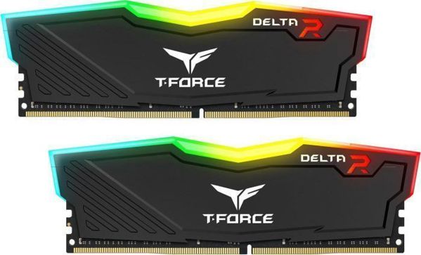 Μνήμη TeamGroup T-Force Delta RGB, DDR4, 16 GB, 3600MHz, CL18 (TF3D416G3600HC18JDC01)