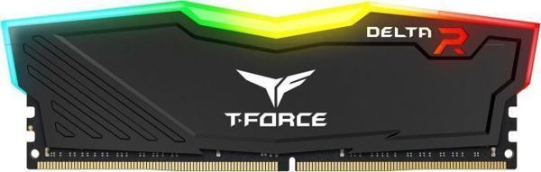 Μνήμη TeamGroup T-Force Delta RGB, DDR4, 16 GB, 3600MHz, CL18 (TF3D416G3600HC18JDC01)