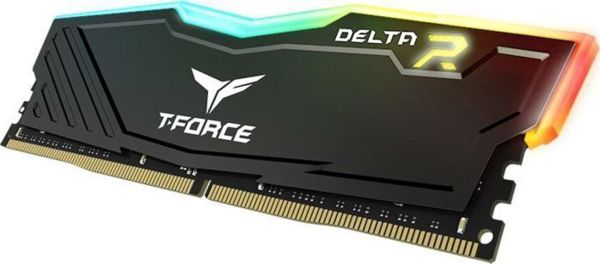 Μνήμη TeamGroup T-Force Delta RGB, DDR4, 16 GB, 3600MHz, CL18 (TF3D416G3600HC18JDC01)