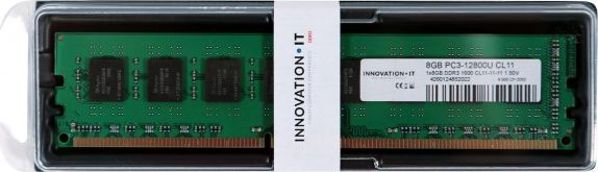Μνήμη Innovation IT DDR3, 8 GB, 1600MHz, CL11 (4260124852022)