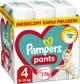 Pampers Παντελόνια Πάνες 4, 9-15 κιλά, 176 τεμ.