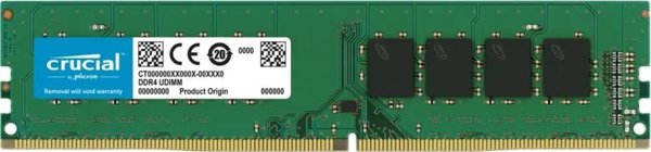 Μνήμη Crucial Crucial 16 GB, DDR4, 3200 MHz, PC/serveris, Registered No, ECC No