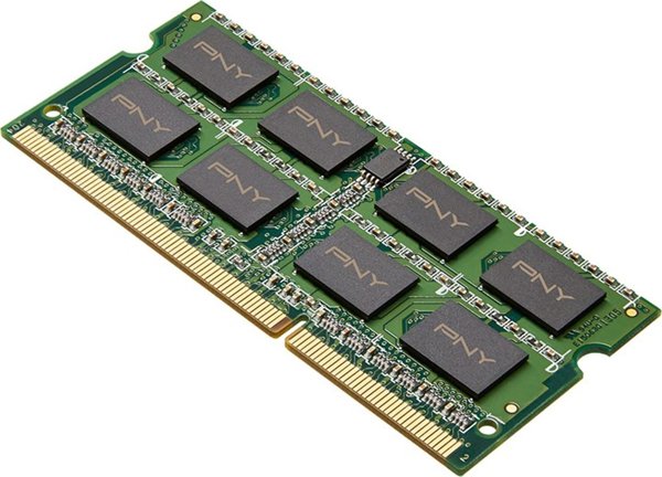 Μνήμη laptop PNY SODIMM, DDR3L, 8 GB, 1600 MHz, CL11 (MN8GSD31600-SI)