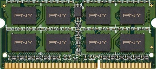 Μνήμη laptop PNY SODIMM, DDR3L, 8 GB, 1600 MHz, CL11 (MN8GSD31600-SI)