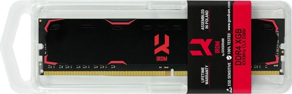 Μνήμη GoodRam IRDM, DDR4, 8 GB, 2400MHz, CL15 (IR-2400D464L15S/8G)