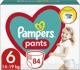Pampers Παντελόνια Πάνες 6, 14-19 κιλά, 84 τεμ.
