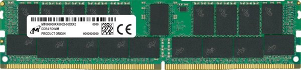Μνήμη διακομιστή Micron DDR4, 16 GB, 3200 MHz, CL22 (MTA18ASF2G72PZ-3G2R)