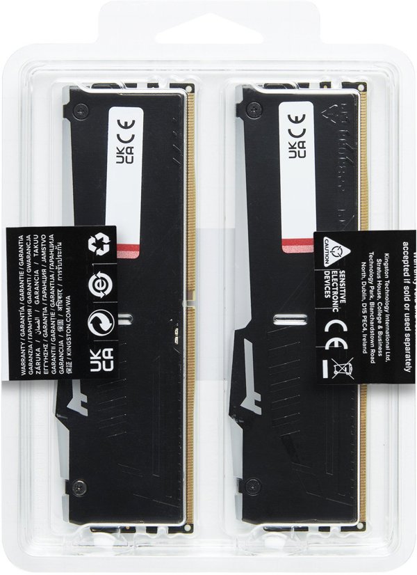 Kingston Technology FURY Beast RGB μονάδα μνήμης 128 GB 2 x 64 GB DDR5