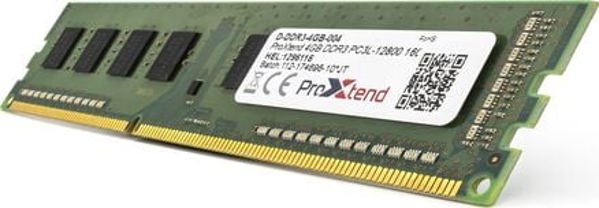 ProXtend Μνήμη RAM 4GB DDR3L 1600MHz CL11 - D-DDR3-4GB-004