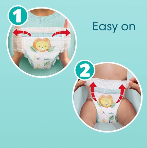 Pampers Βρακάκια Πάνες 6, 14-19 kg, 132 τεμ.