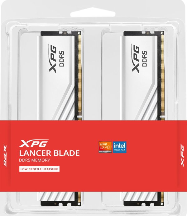Μνήμη ADATA XPG Lancer Blade, DDR5, 32 GB, 6000MHz, CL30 (AX5U6000C3016G-DTLABWH)