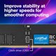Μνήμη DDR5 64GB/6400 (2*32GB) CL52 CUDIMM Crucial