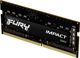 Μνήμη για φορητό υπολογιστή Kingston Fury Impact, SODIMM, DDR4, 32 GB, 3200 MHz, CL20 (KF432S20IBK2/32)