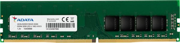 Μνήμη ADATA Premier, DDR4, 8 GB, 3200 MHz, CL22 (AD4U32008G22-SGN) 8442163 4711085930743