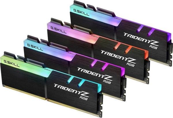 Μνήμη G.Skill Trident Z RGB, DDR4, 32 GB, 4000MHz, CL18 (F4-4000C18Q-32GTZRB)