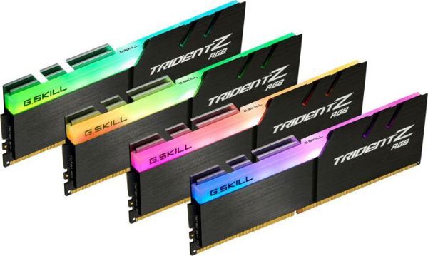 Μνήμη G.Skill Trident Z RGB, DDR4, 32 GB, 4000MHz, CL18 (F4-4000C18Q-32GTZRB)