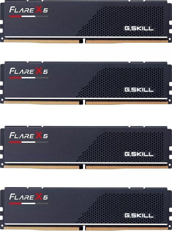 g.skill Μνήμη PC - DDR5 256GB (4x64GB) 6000MHz Flare X5 AMD CL36 EXPO Black
