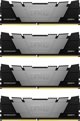 Μνήμη Kingston Fury Renegade, DDR4, 128 GB, 3600MHz, CL18 (KF436C18RB2K4/128)