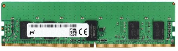 Μνήμη διακομιστή Micron Server Memory Module|MICRON|DDR4|16GB|UDIMM/ECC|3200 MHz|CL 22|1.2 V|MTA9ASF2G72AZ-3G2F1