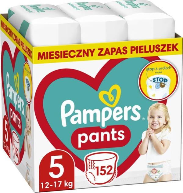 Pampers Παντελόνια Πάνες 5, 12-17 kg, 152 τεμ.