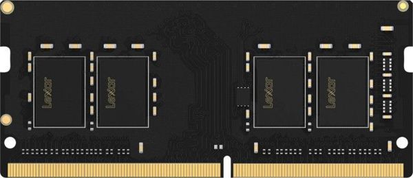 Μνήμη για φορητό υπολογιστή Lexar SODIMM, DDR4, 16 GB, 3200 MHz, CL22 (LD4AS016G-B3200GSST)