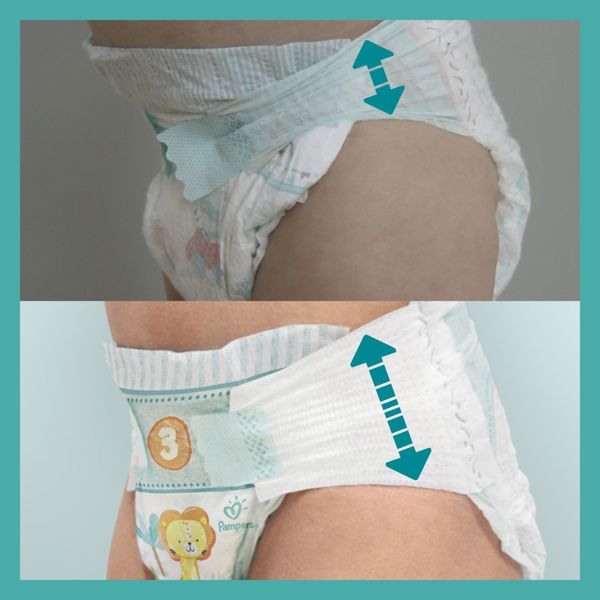 Pampers Active Baby Πάνες Νο 4, 9-14kg, 180 Τεμάχια