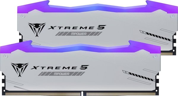 Μνήμη Patriot Viper Xtreme 5 RGB MPower, DDR5, 48 GB, 8000MHz, CL38 (PVXR548G80C38KM)