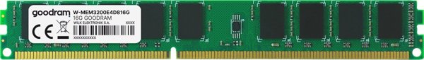 Μνήμη διακομιστή GoodRam DDR4, 16 GB, 3200 MHz, CL22 (W-MEM3200E4D816G )