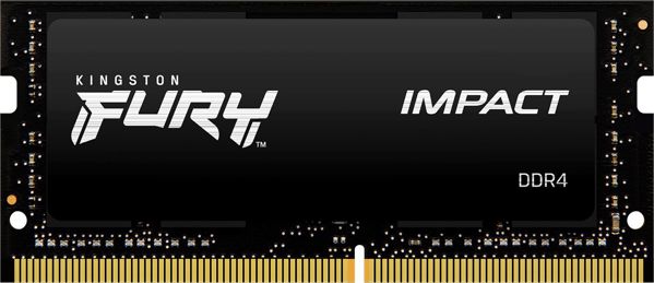 Μνήμη για φορητό υπολογιστή Kingston Fury Impact, SODIMM, DDR4, 32 GB, 3200 MHz, CL20 (KF432S20IB/32)