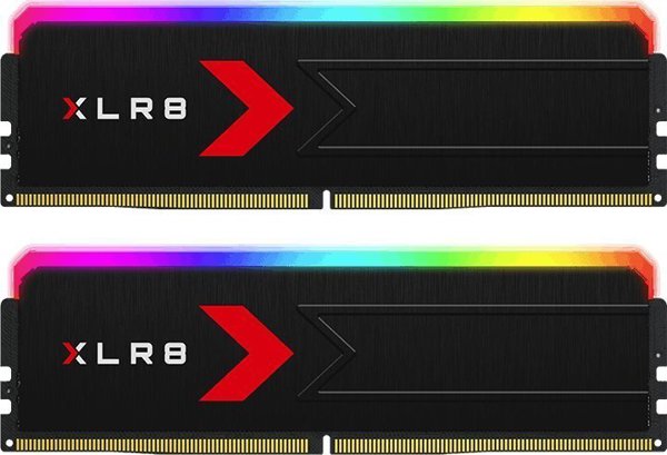 Μνήμη PNY XLR8 RGB DDR5 32GB 6000MHz CL36 (MD32GK2D5600036XRGB)