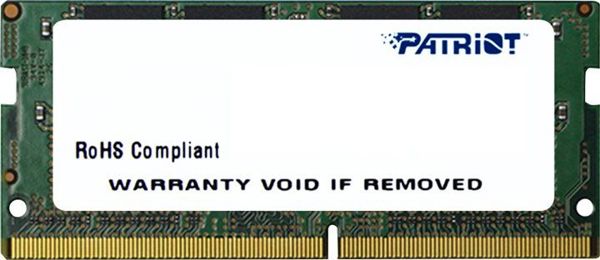 Μνήμη για φορητό υπολογιστή Patriot Signature, SODIMM, DDR4, 16 GB, 3200 MHz, CL22 (PSD416G320081S)
