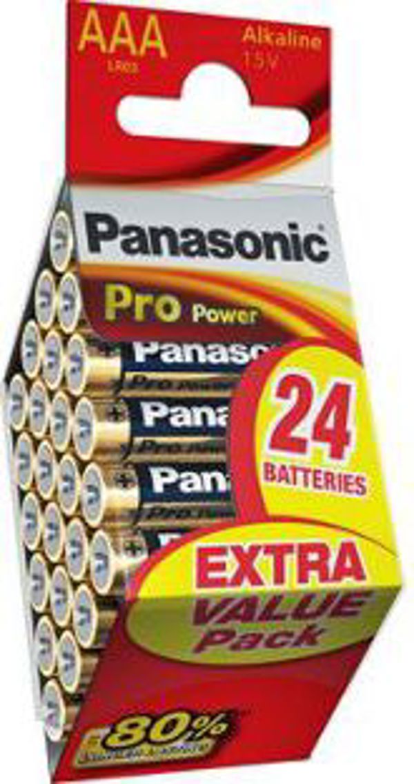 Panasonic Μπαταρία Pro Power AAA / R03 24 τεμ.