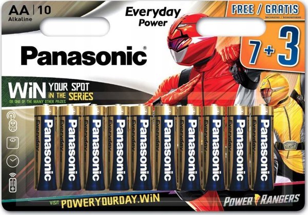 Μπαταρία Panasonic Everyday Power LR6EPS/10BW (7+3)